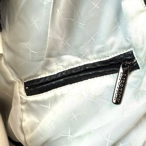 Vintage Maxima Wilson’s Leather 100% Leather Black Secret Pocket Zip Up Jacket - Picture 5 of 9